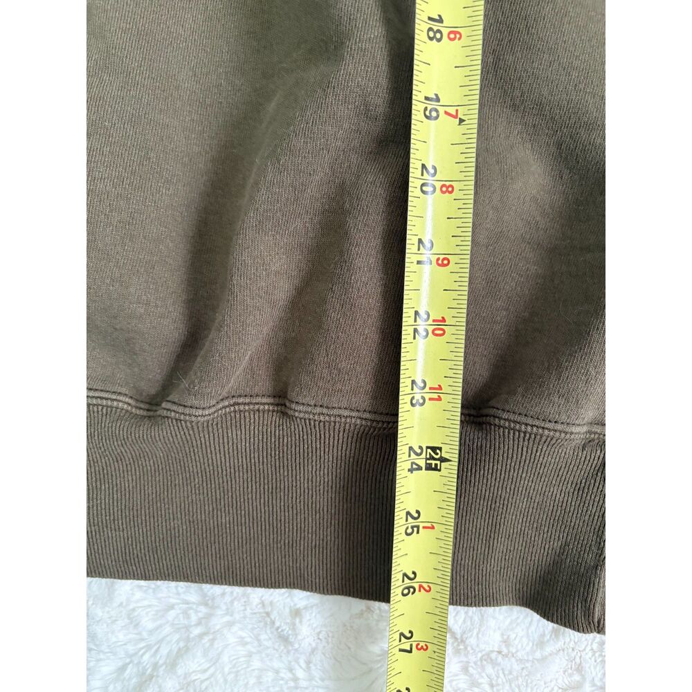 Vintage Champion V Insert Crewneck Sweatshirt – Olive – Size XL - Picture 5 of 7